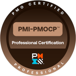 PMI-PMOCP badge, verify on Credly