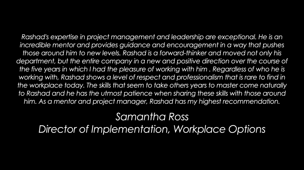Testimonial from Samantha Ross